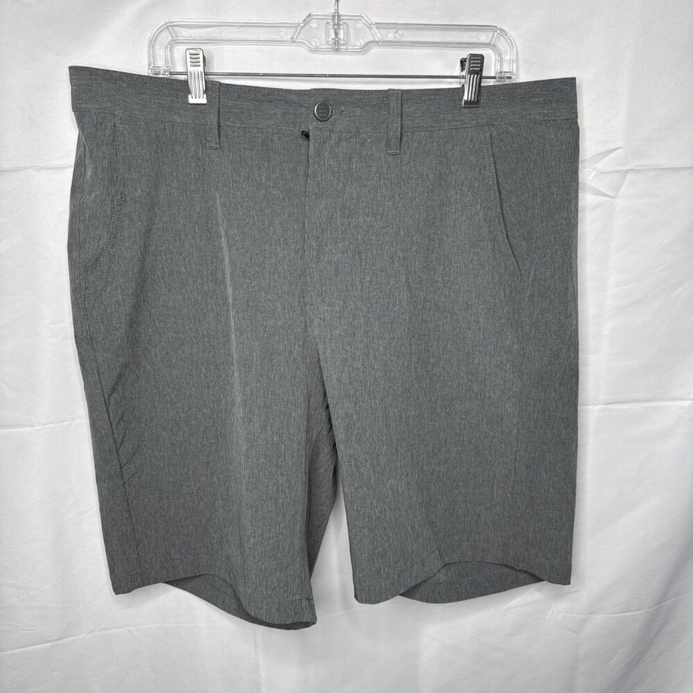 Free Fly Latitude Shorts Mens 36 Gray Stretch Lightweight Performance Quick Dry